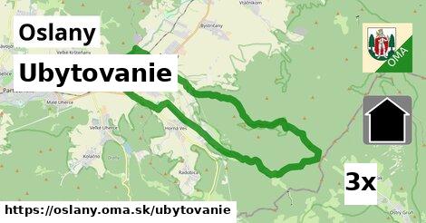 ubytovanie v Oslany