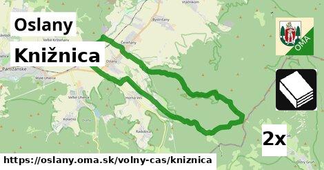 Knižnica, Oslany