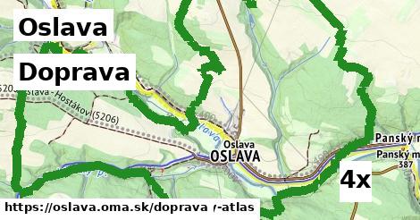 doprava v Oslava