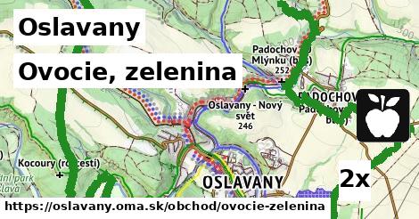 Ovocie, zelenina, Oslavany