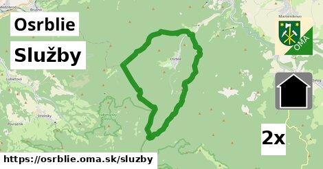 služby v Osrblie