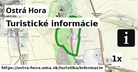 Turistické informácie, Ostrá Hora