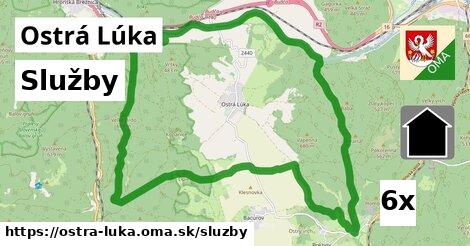 služby v Ostrá Lúka