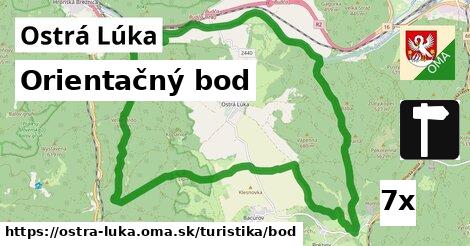 Orientačný bod, Ostrá Lúka