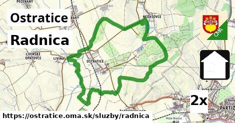 Radnica, Ostratice