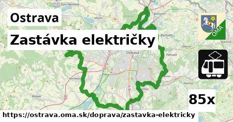 Zastávka električky, Ostrava