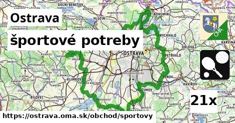 športové potreby v Ostrava