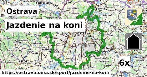 Jazdenie na koni, Ostrava