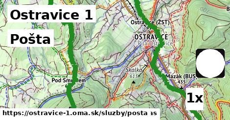 Pošta, Ostravice 1