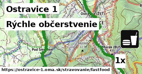 rýchle občerstvenie v Ostravice 1