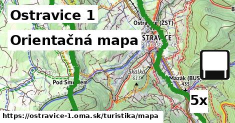 Orientačná mapa, Ostravice 1