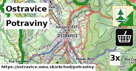 Potraviny, Ostravice