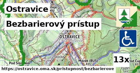 Bezbarierový prístup, Ostravice