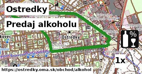 Predaj alkoholu, Ostredky