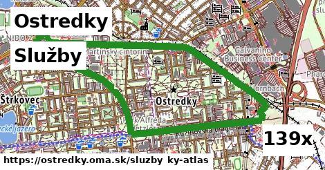 služby v Ostredky