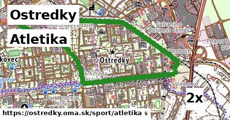 Atletika, Ostredky