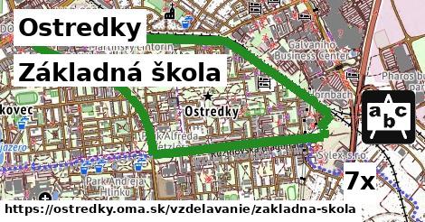 Základná škola, Ostredky