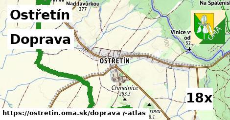 doprava v Ostřetín