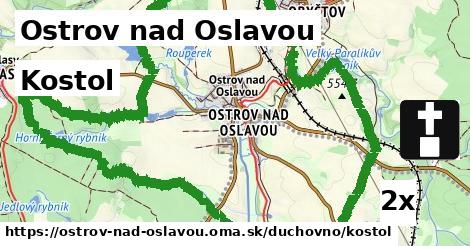 Kostol, Ostrov nad Oslavou