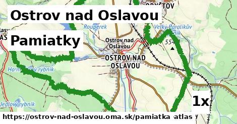 pamiatky v Ostrov nad Oslavou