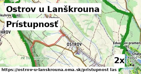 prístupnosť v Ostrov u Lanškrouna