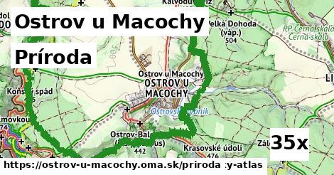 príroda v Ostrov u Macochy