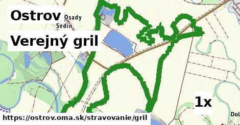 Verejný gril, Ostrov