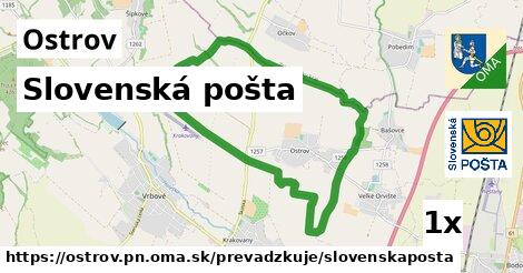 Slovenská pošta, Ostrov, okres PN