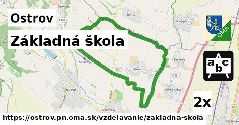 Základná škola, Ostrov, okres PN