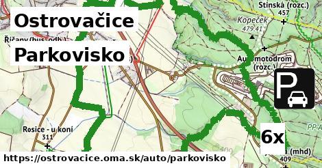 Parkovisko, Ostrovačice