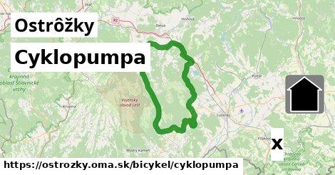 Cyklopumpa, Ostrôžky