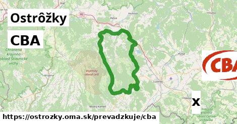 CBA, Ostrôžky