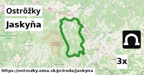 Jaskyňa, Ostrôžky