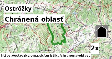 Chránená oblasť, Ostrôžky