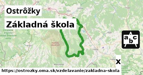 Základná škola, Ostrôžky