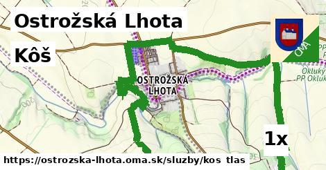 Kôš, Ostrožská Lhota