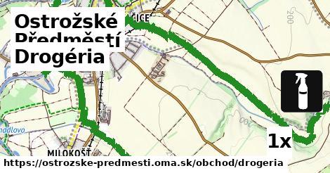 drogéria v Ostrožské Předměstí