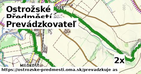 prevádzkovateľ v Ostrožské Předměstí