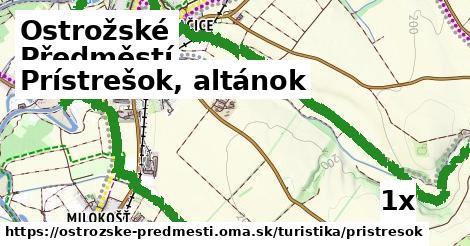 Prístrešok, altánok, Ostrožské Předměstí