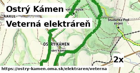 Veterná elektráreň, Ostrý Kámen