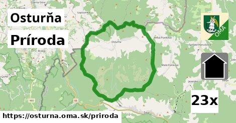 príroda v Osturňa