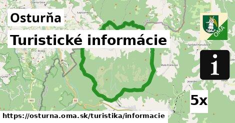 Turistické informácie, Osturňa