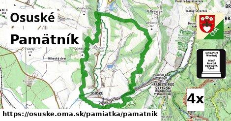 Pamätník, Osuské