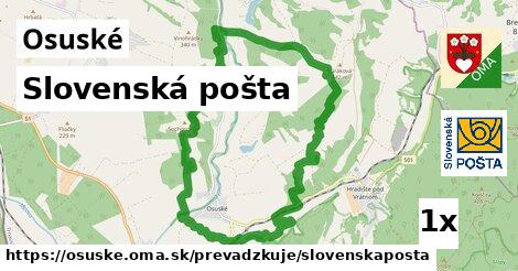 Slovenská pošta, Osuské