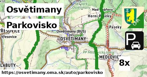 Parkovisko, Osvětimany