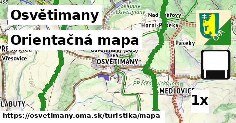 Orientačná mapa, Osvětimany