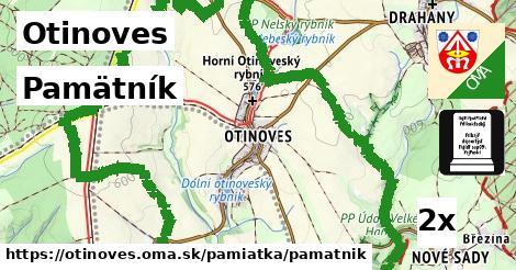 Pamätník, Otinoves