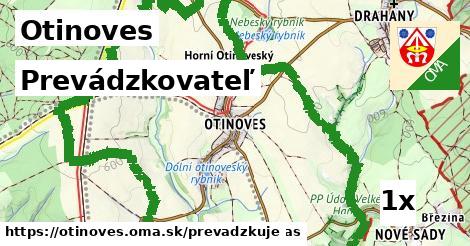 prevádzkovateľ v Otinoves