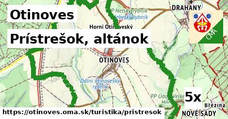 Prístrešok, altánok, Otinoves