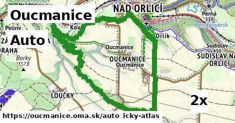 auto v Oucmanice